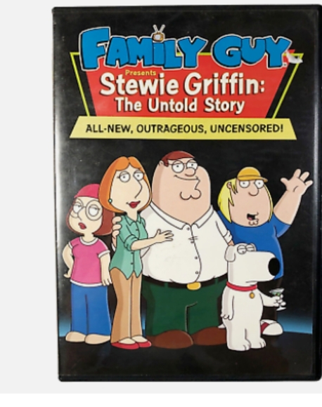 📀 Family Guy Presents Stewie Griffin. The Untold Story. Preowned Full Frame - Picture 1 of 1